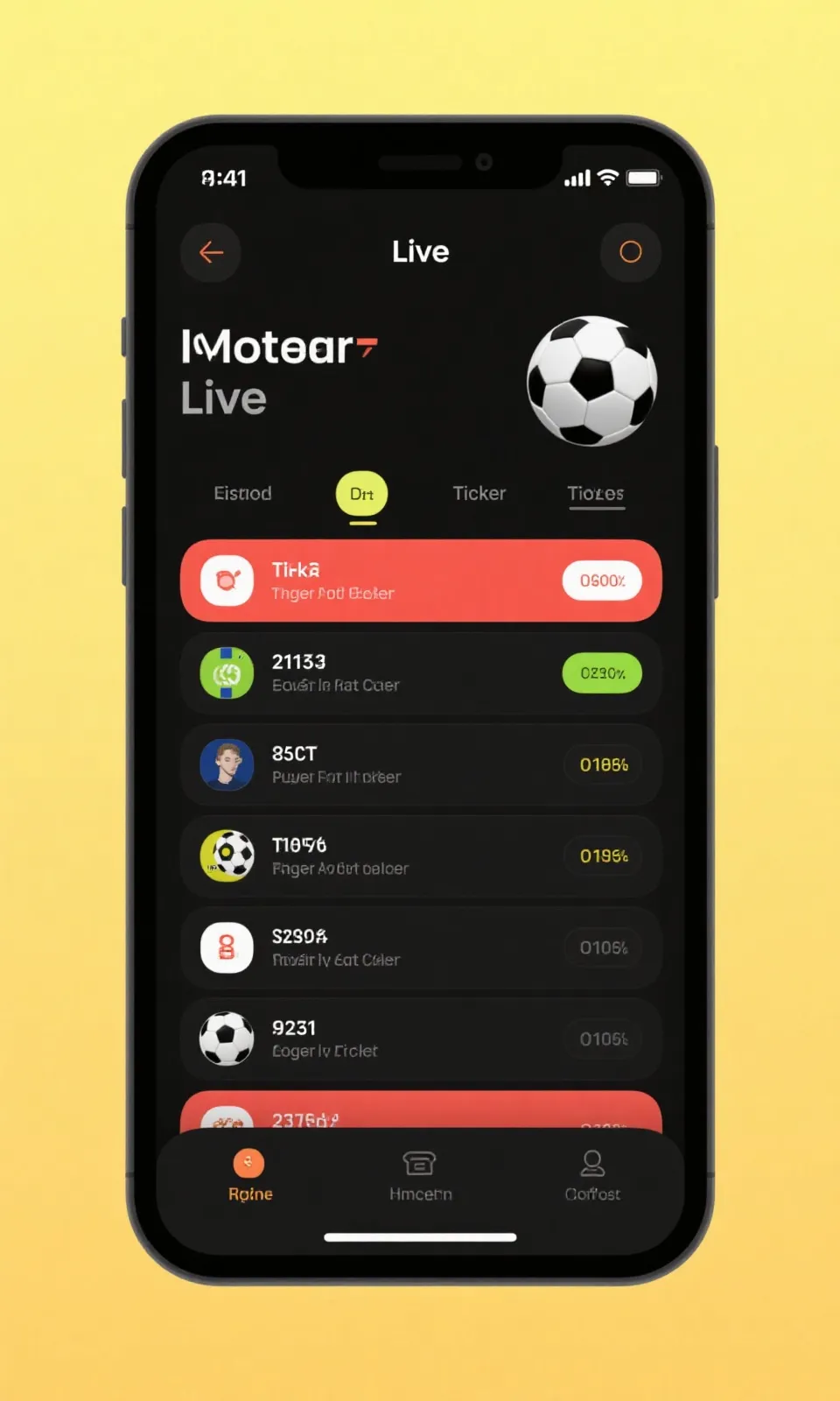 欧冠赛事高清直播 App 预览